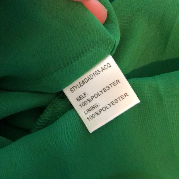 Dee Elly Kelly Green Summer Dress (C) - Picture 11 of 11